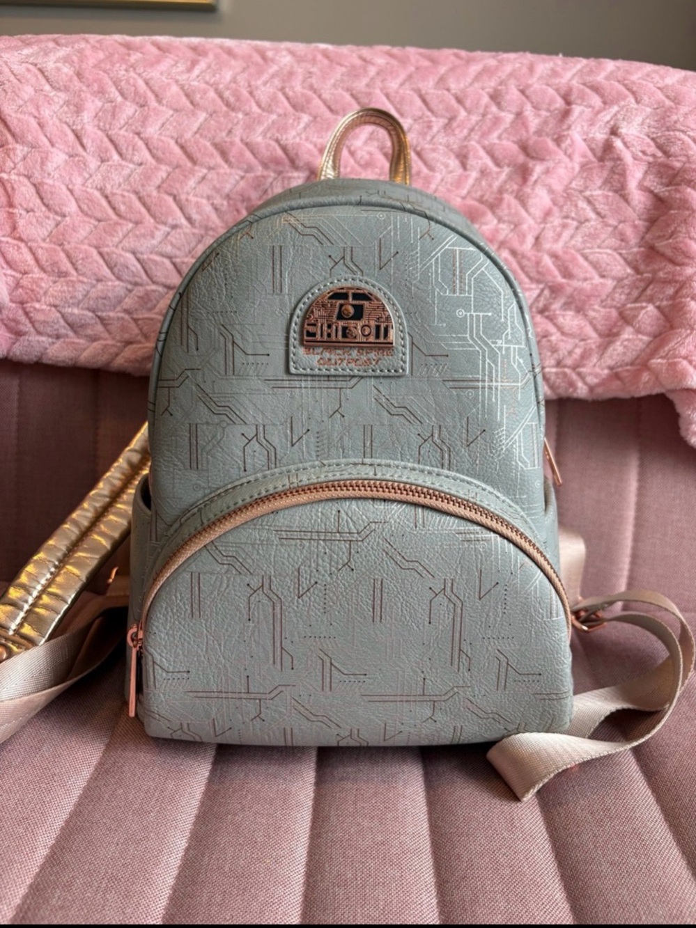 Loungefly Star Wars Galaxy’s Edge Droid Mini Backpack new